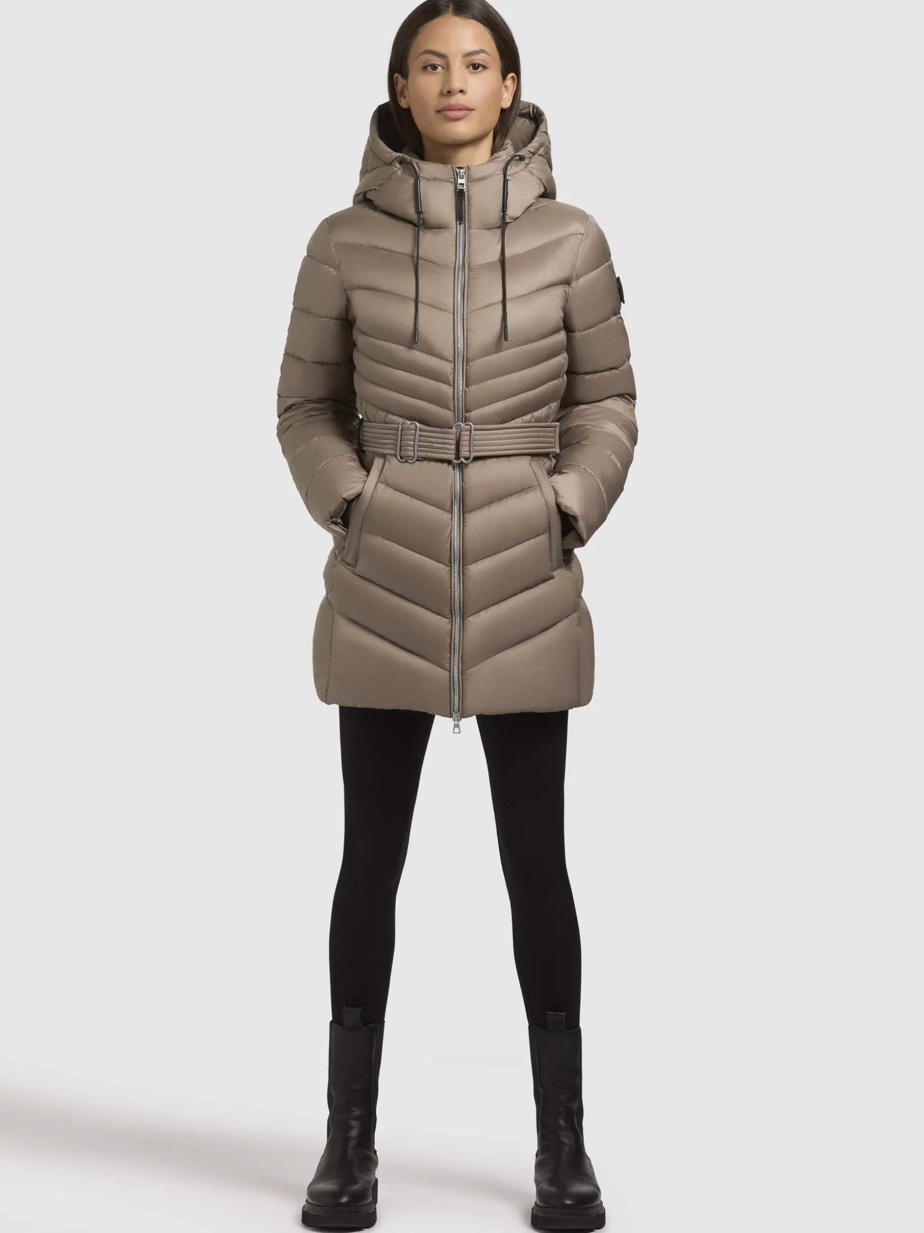 Jacke SELMA Graubeige