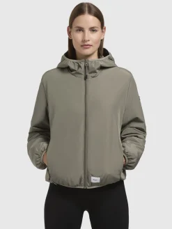 Jacke SHELLY Graugrün