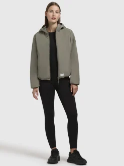 Jacke SHELLY Graugrün