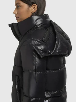 Jacke STINE2 SATIN Schwarz