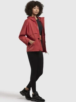 Jacke SVEA Blassrot