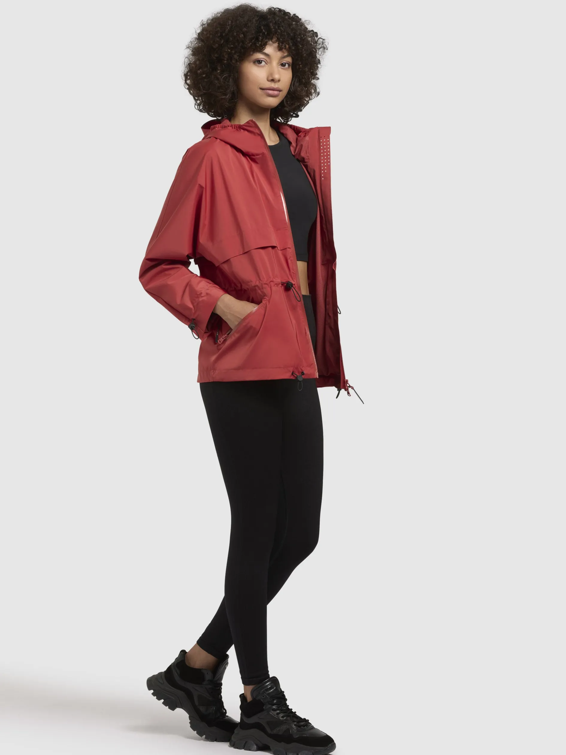 Jacke SVEA Blassrot