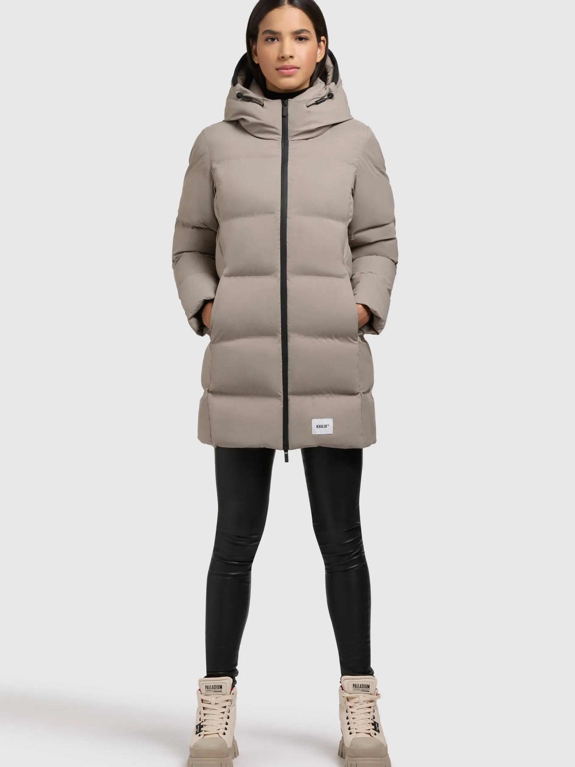 Jacke TANARE2 Graubeige
