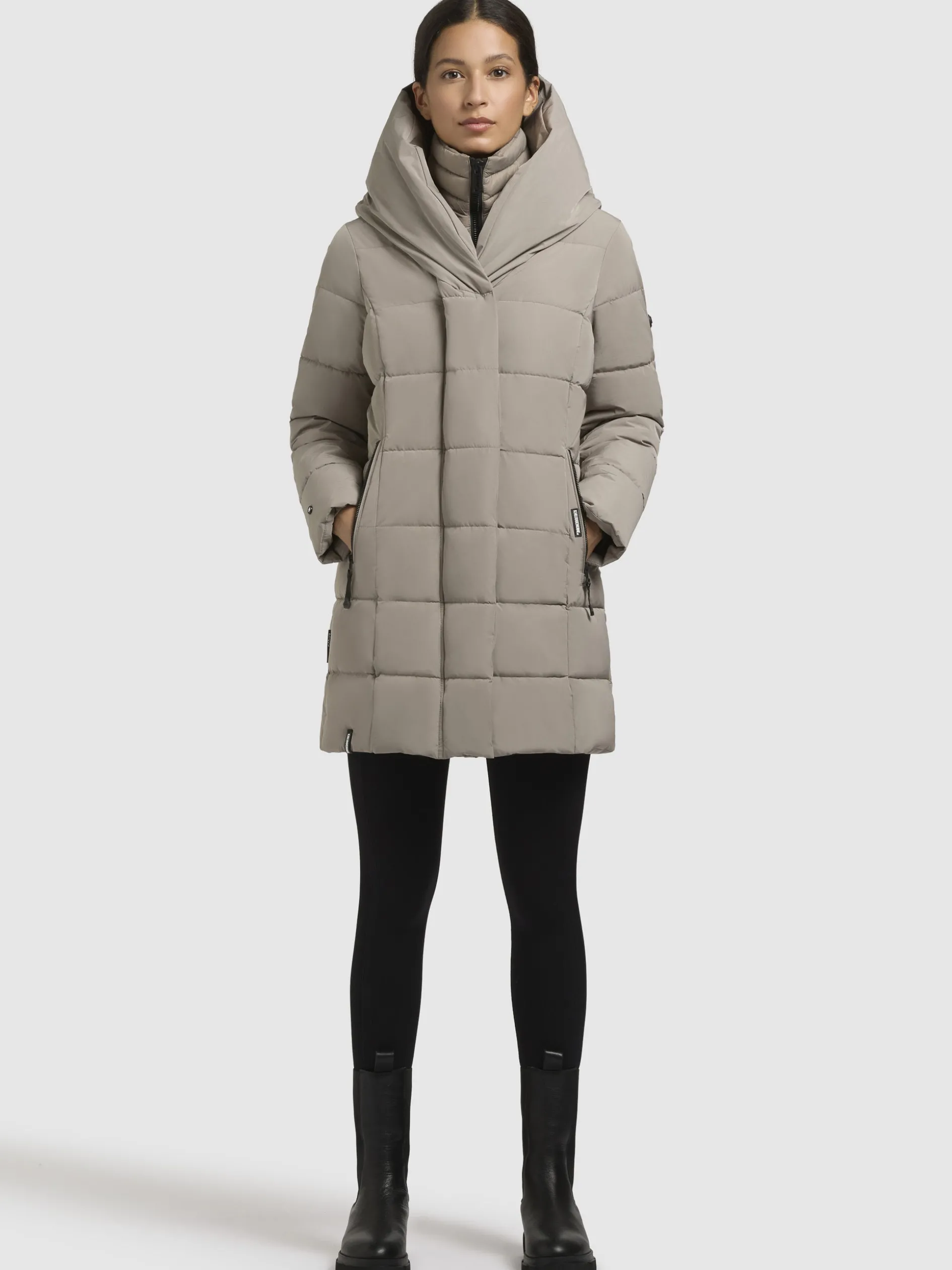 Jacke TENX Graubeige