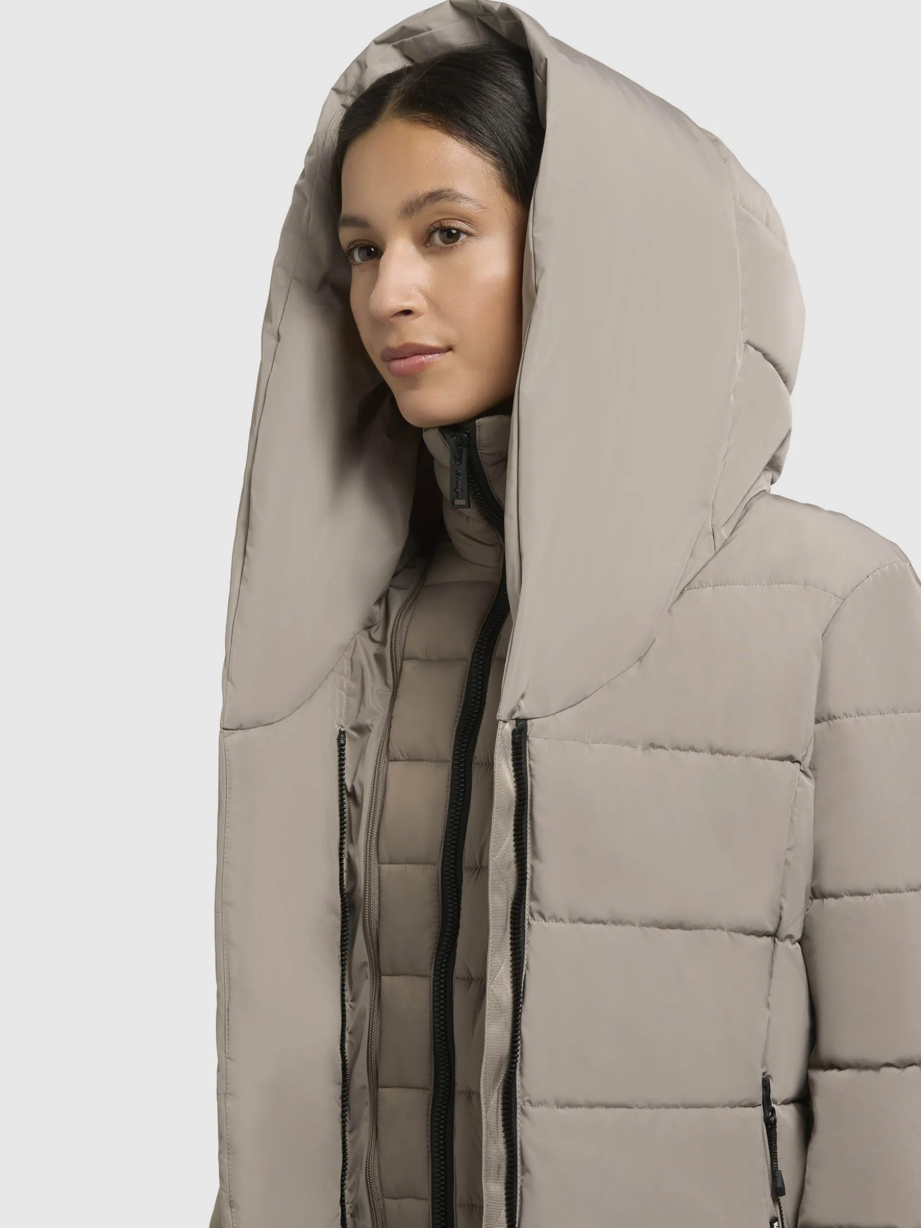 Jacke TENX Graubeige