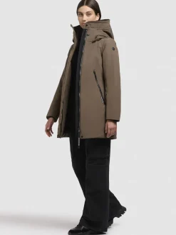 Jacke VIONA5 Taupe dunkel
