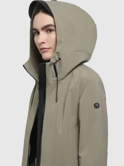 Jacke WOOM Graugrün