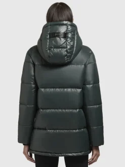 Jacke WORD3 SATIN Dunkelgrün