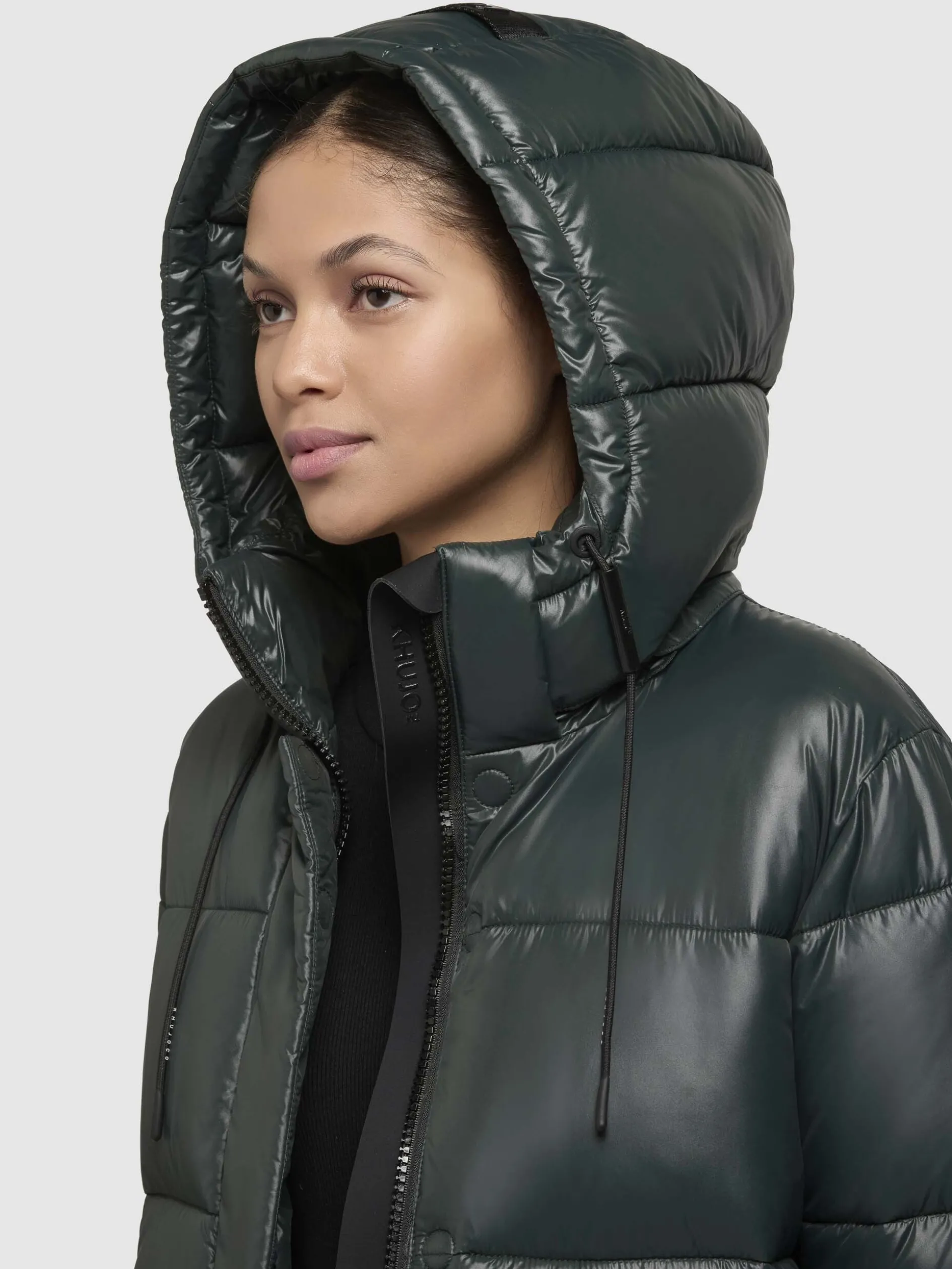 Jacke WORD3 SATIN Dunkelgrün