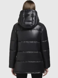 Jacke WORD3 SATIN Schwarz