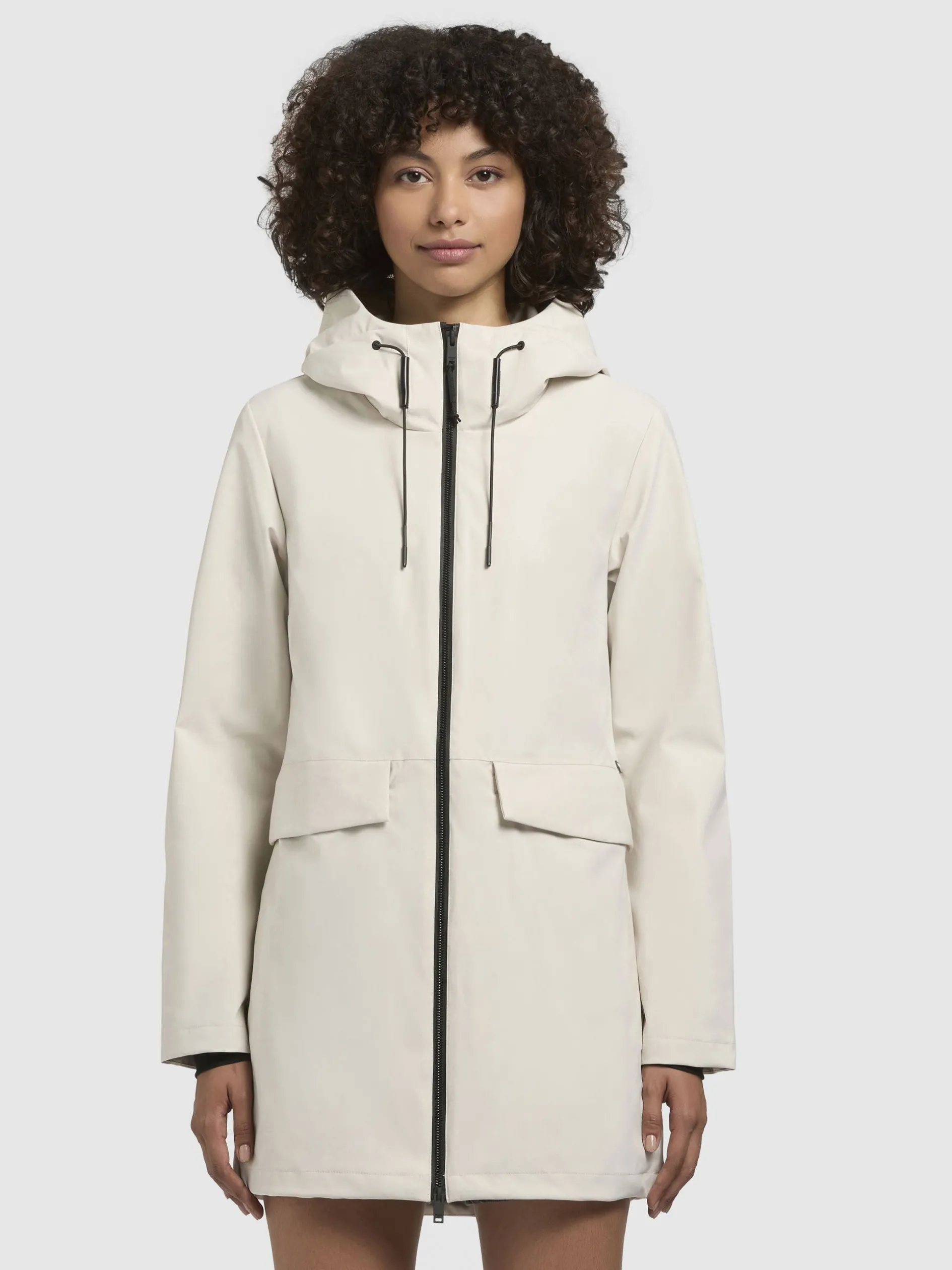 Jacke YONI Naturweiß