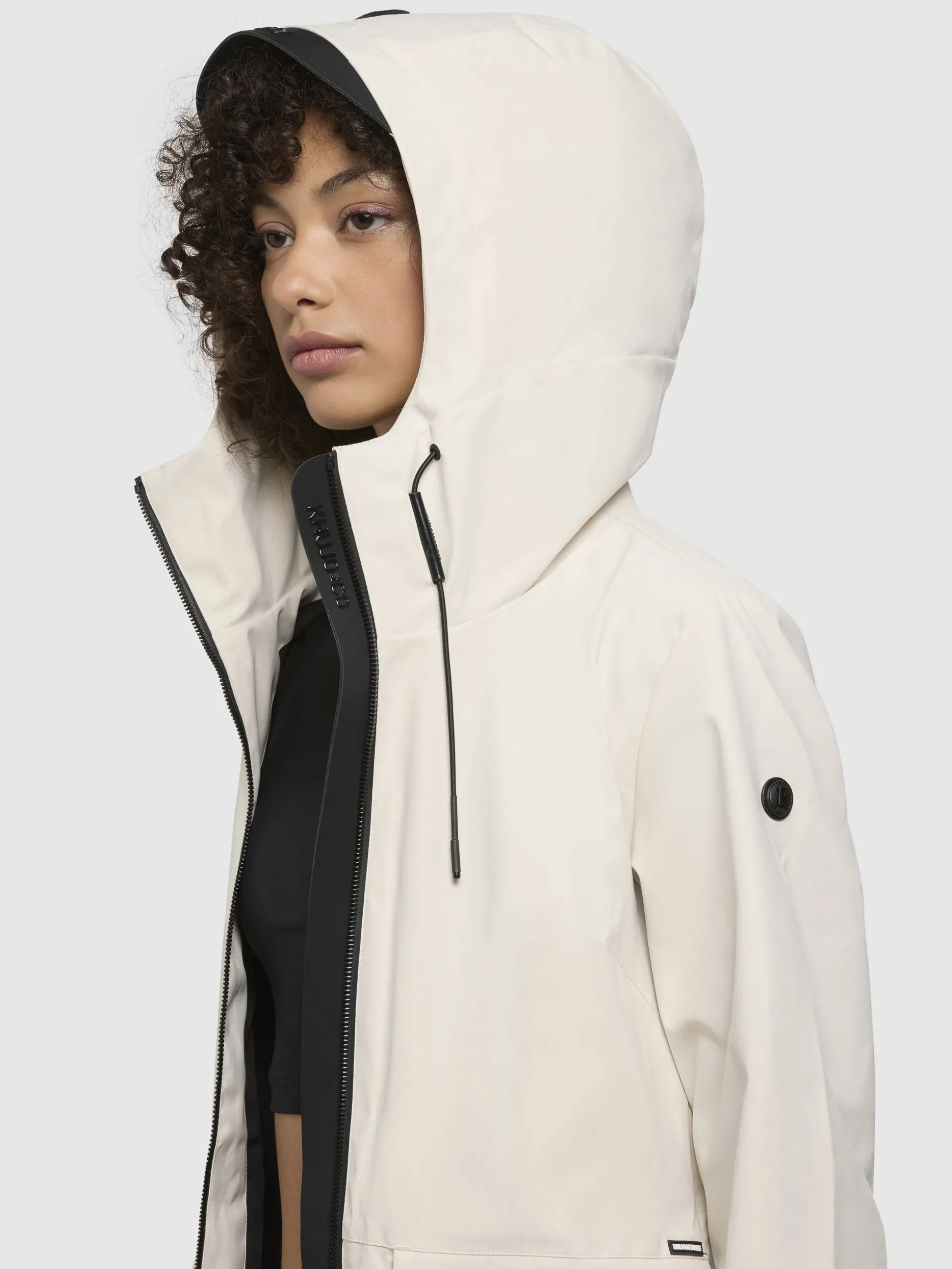 Jacke YONI Naturweiß