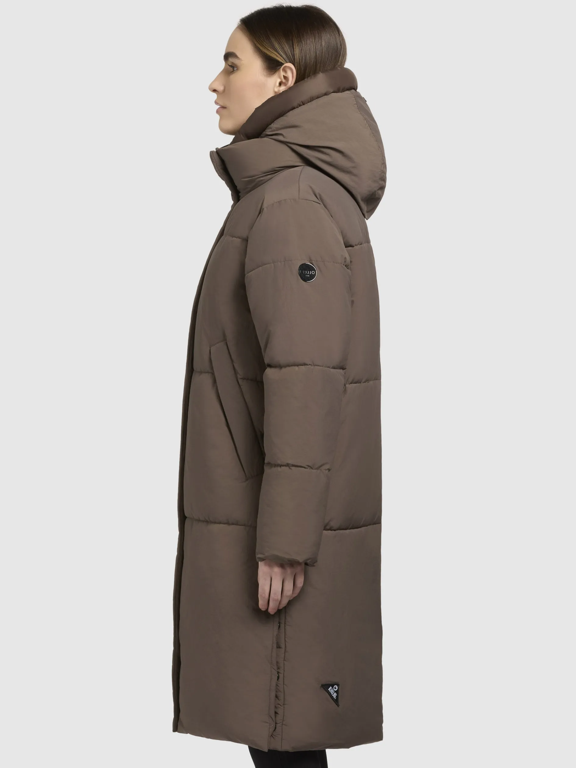Mantel ALIMA Taupe dunkel