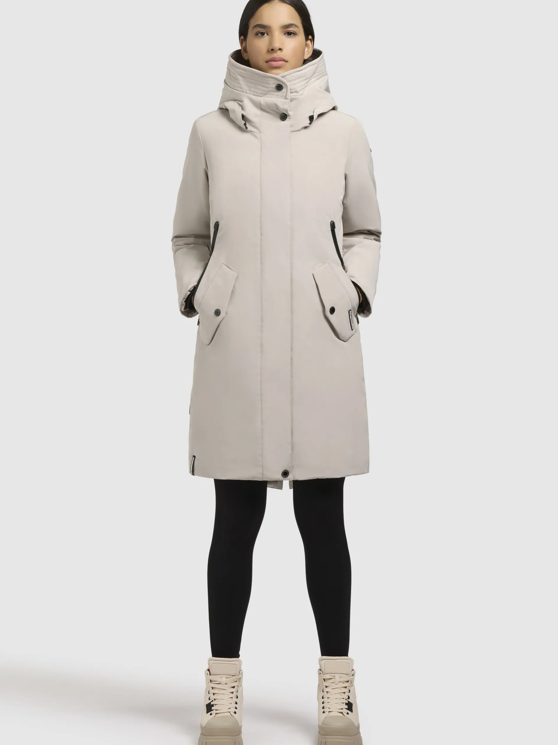 Mantel CHARLYN4 Hellbeige