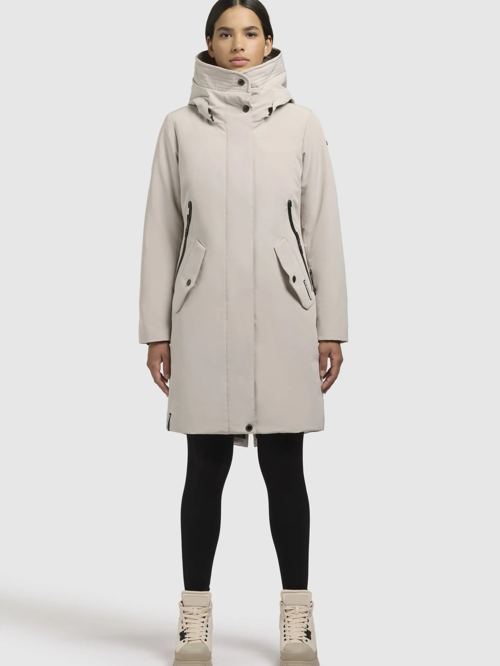 Mantel CHARLYN4 Hellbeige