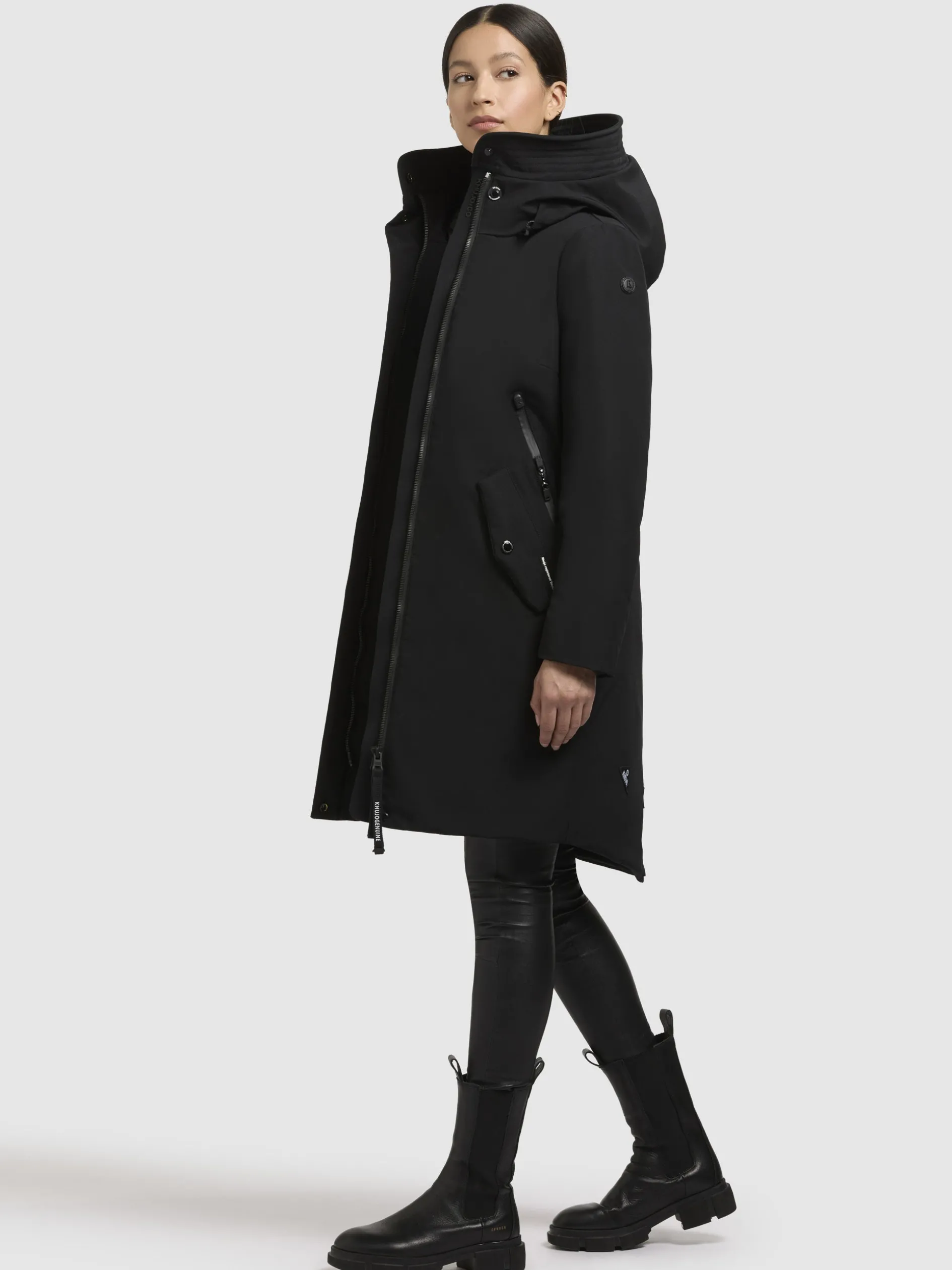 Mantel CHARLYN5 Schwarz