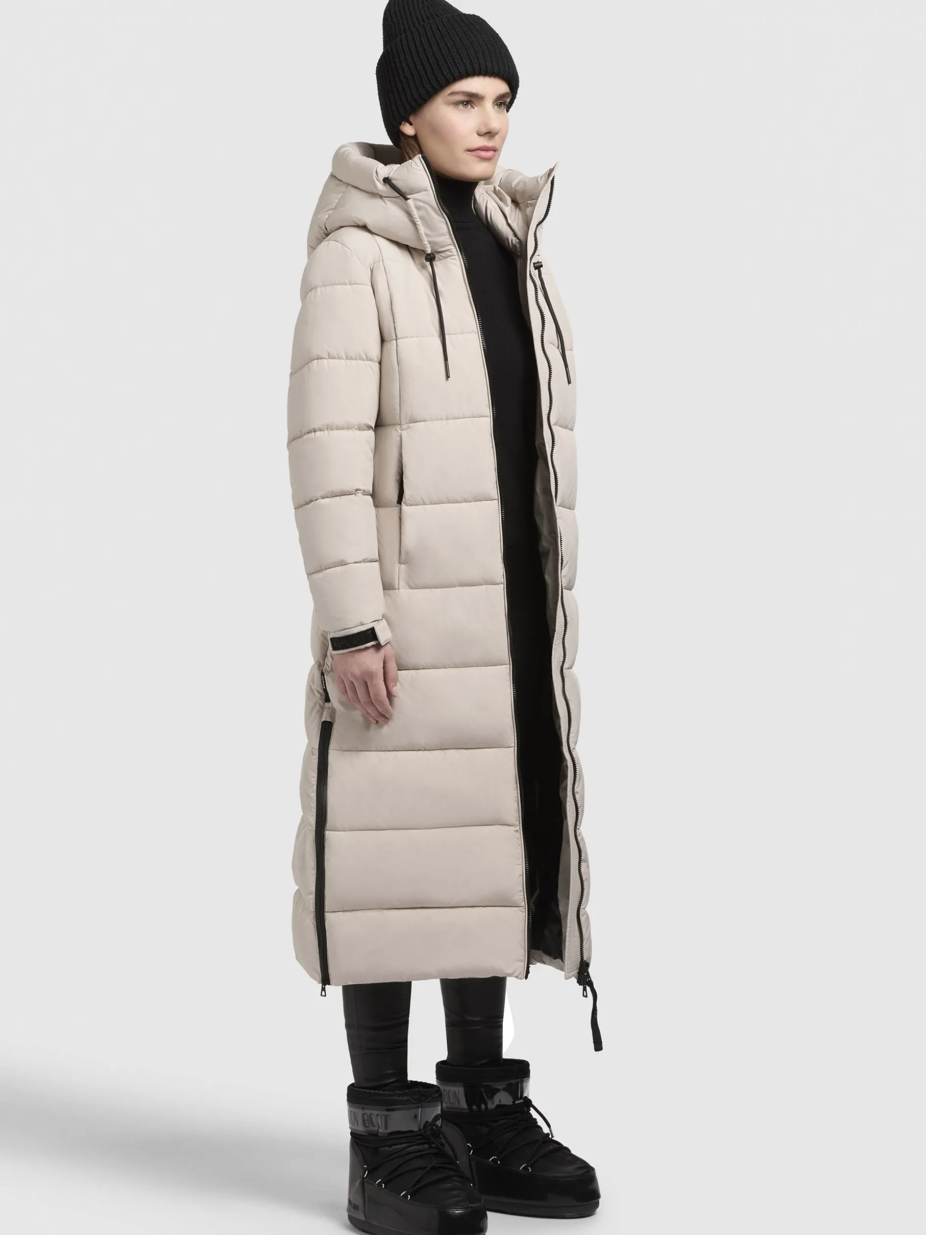 Mantel DERIA3 Hellbeige