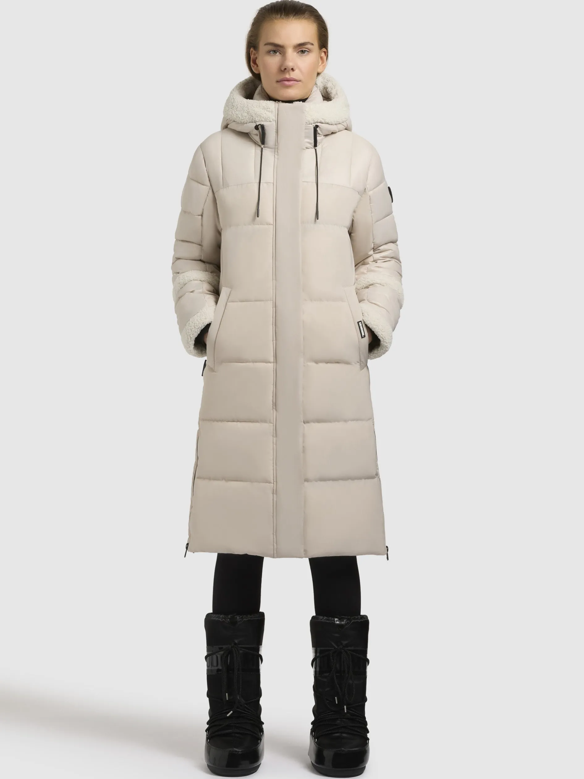 Mantel DESNA Hellbeige