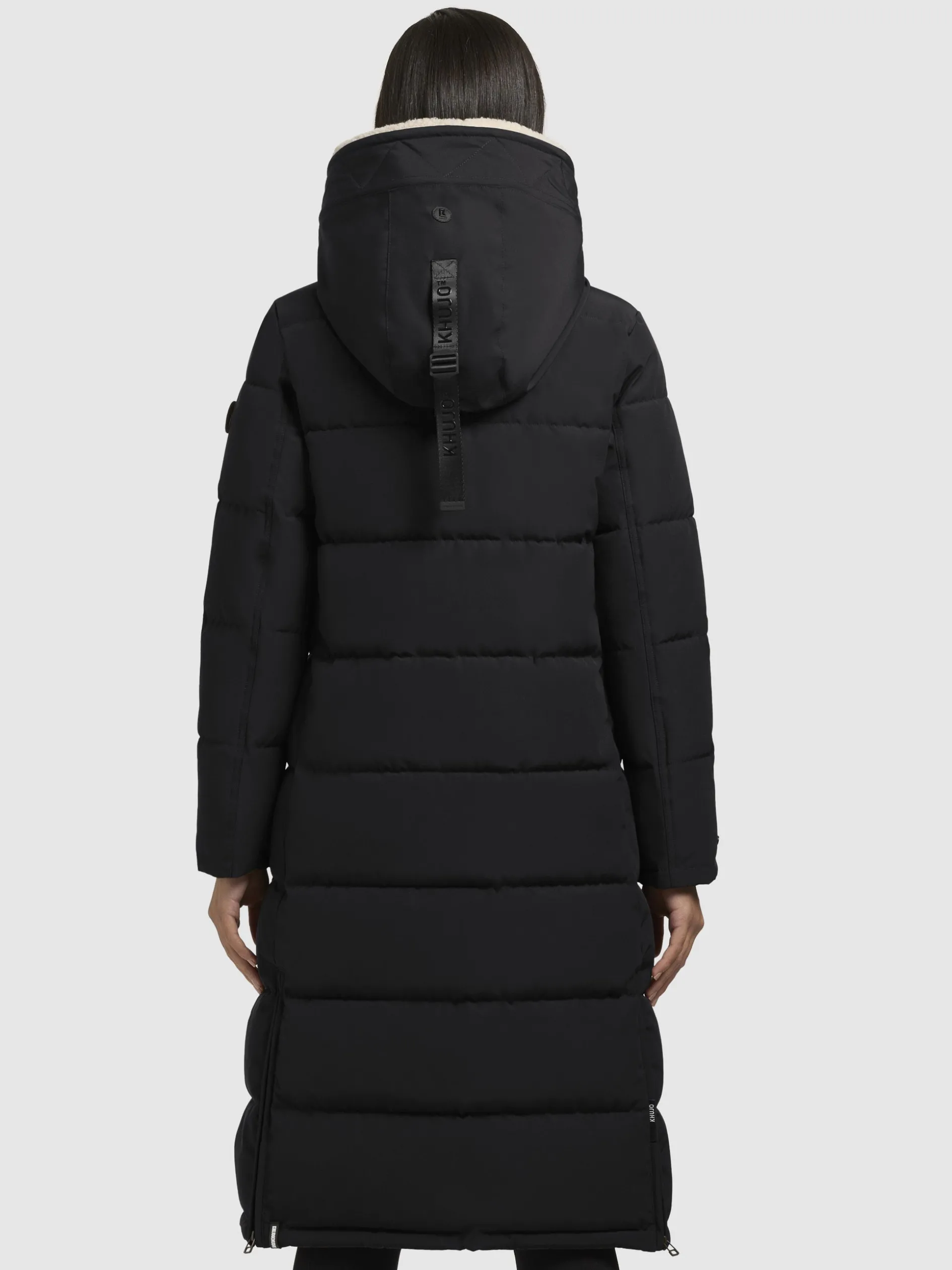Mantel DEVION TEDDY Schwarz