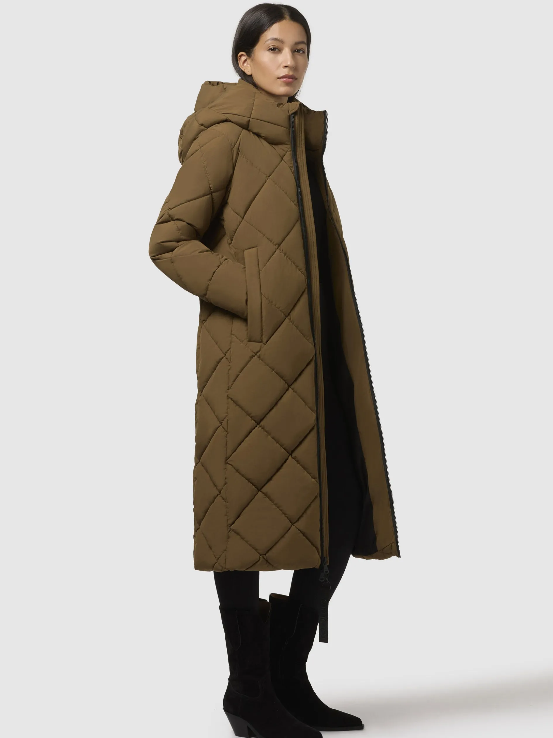Mantel ELOW Khaki