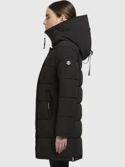 Mantel FALTD Schwarz