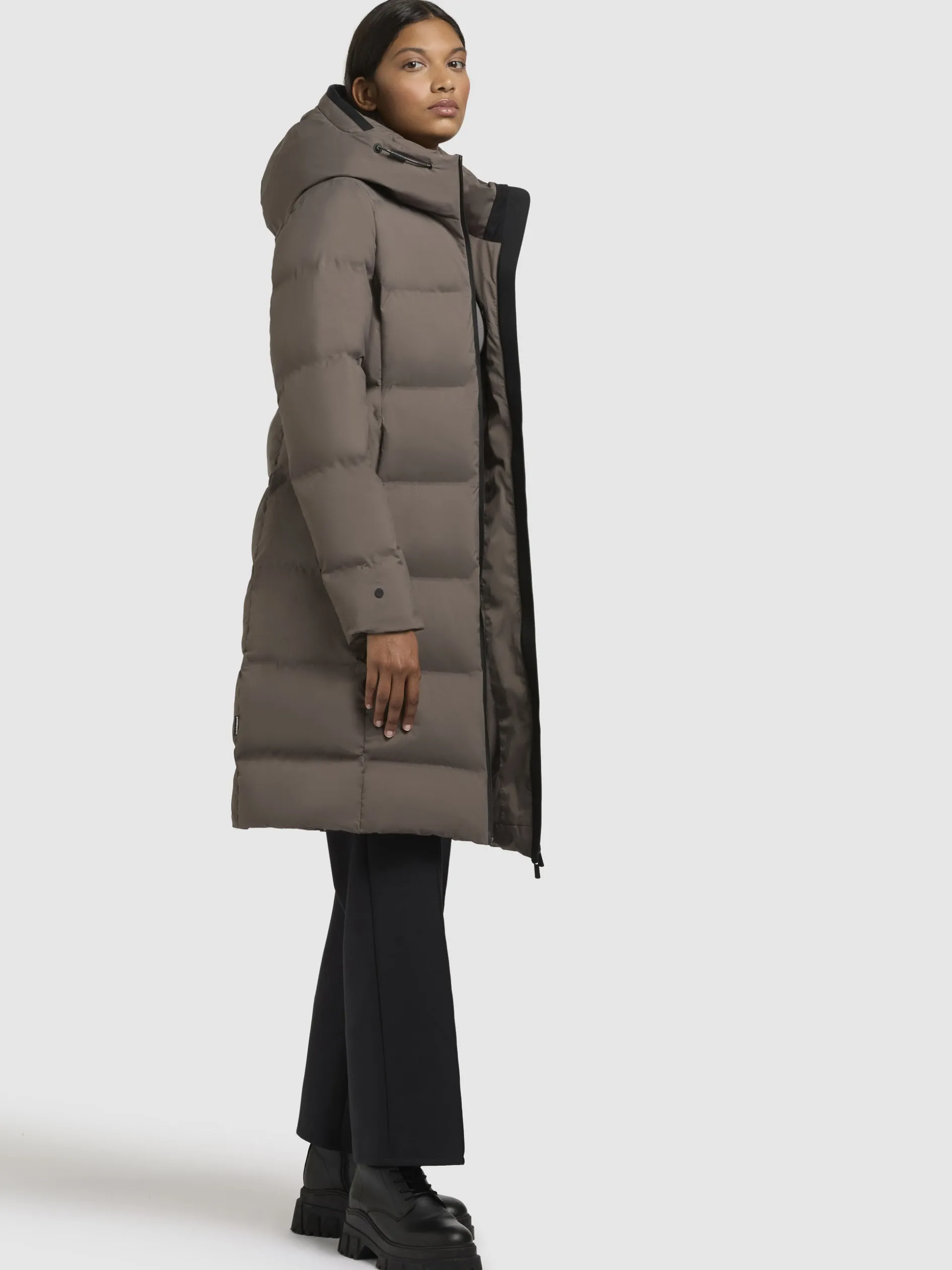 Mantel FINNIE2 Mauve