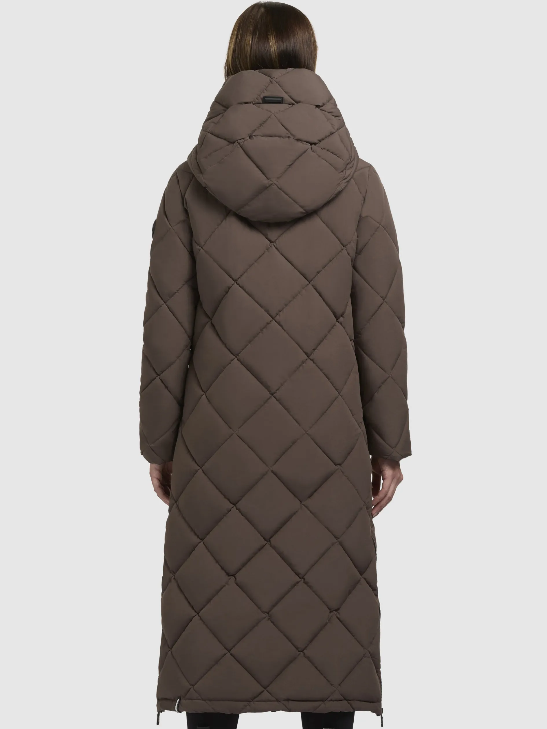 Mantel GENTI Taupe dunkel