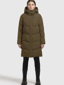 Mantel GRAYA Khaki