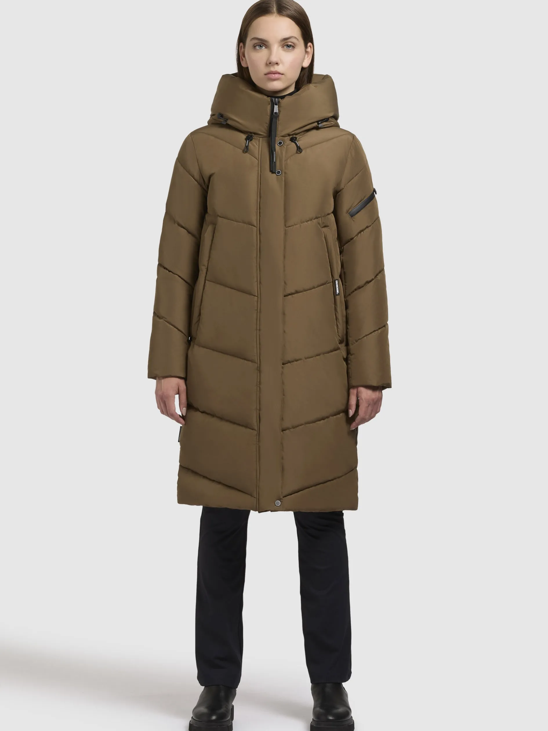 Mantel JANGE Khaki