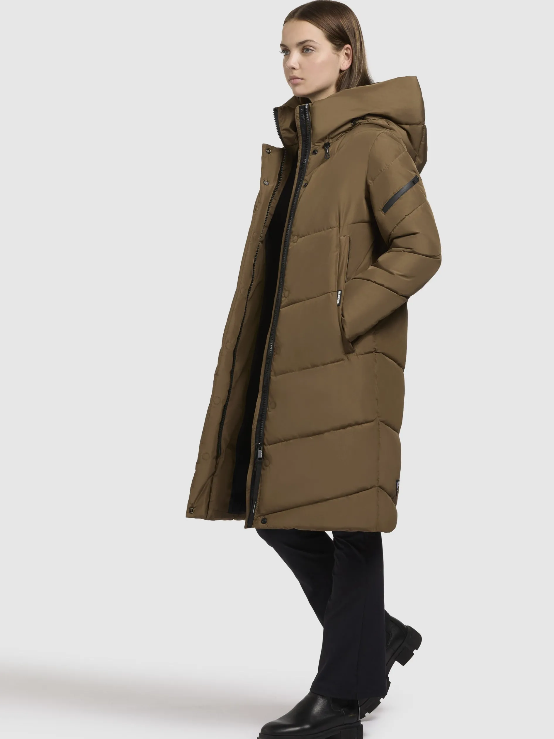 Mantel JANGE Khaki