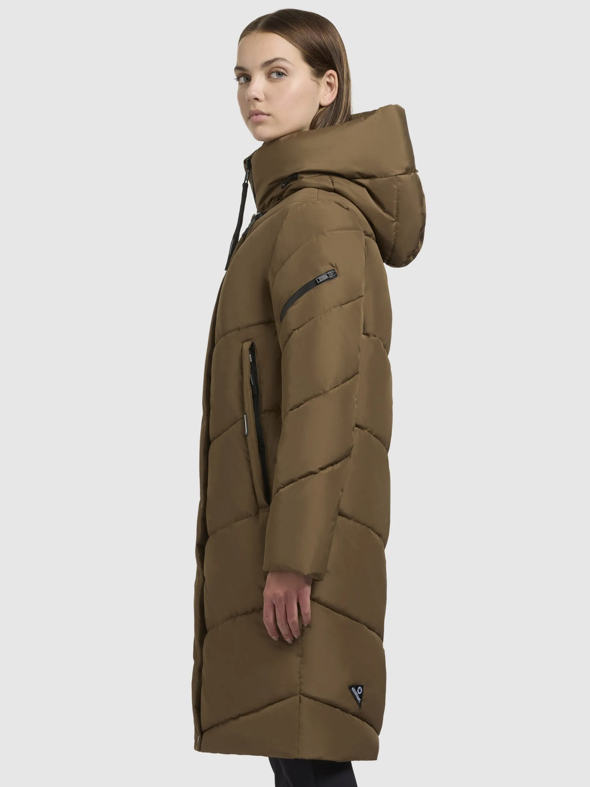 Mantel JANGE Khaki