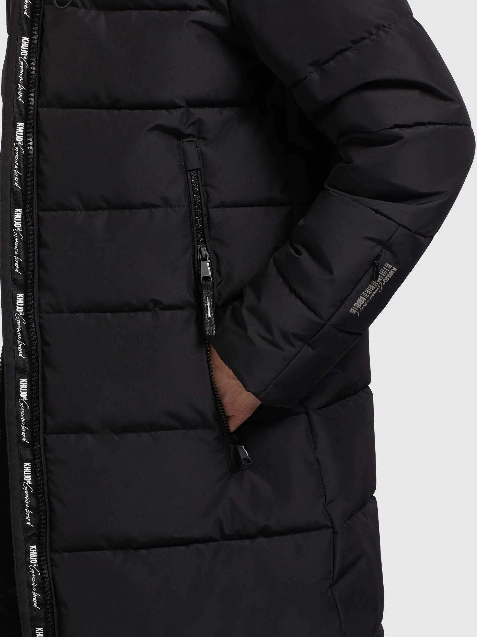 Mantel JILIAS4 Schwarz