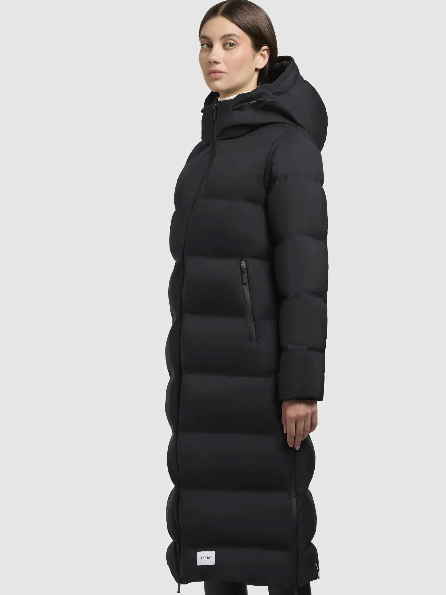 Mantel LAREA3 Schwarz