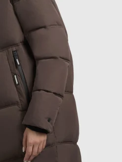 Mantel LUGA Taupe dunkel