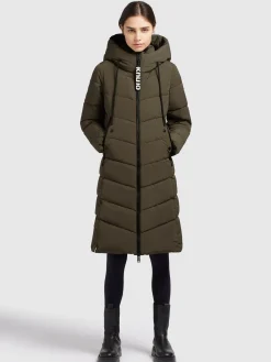 Mantel MIKIA Khaki