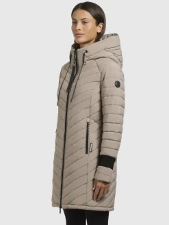 Mantel NITA3 Graubeige