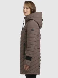 Mantel NITA3 Taupe dunkel