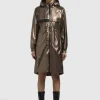 Mantel PHOEBE Braun Metallic