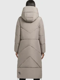 Mantel PRAYCE Graubeige