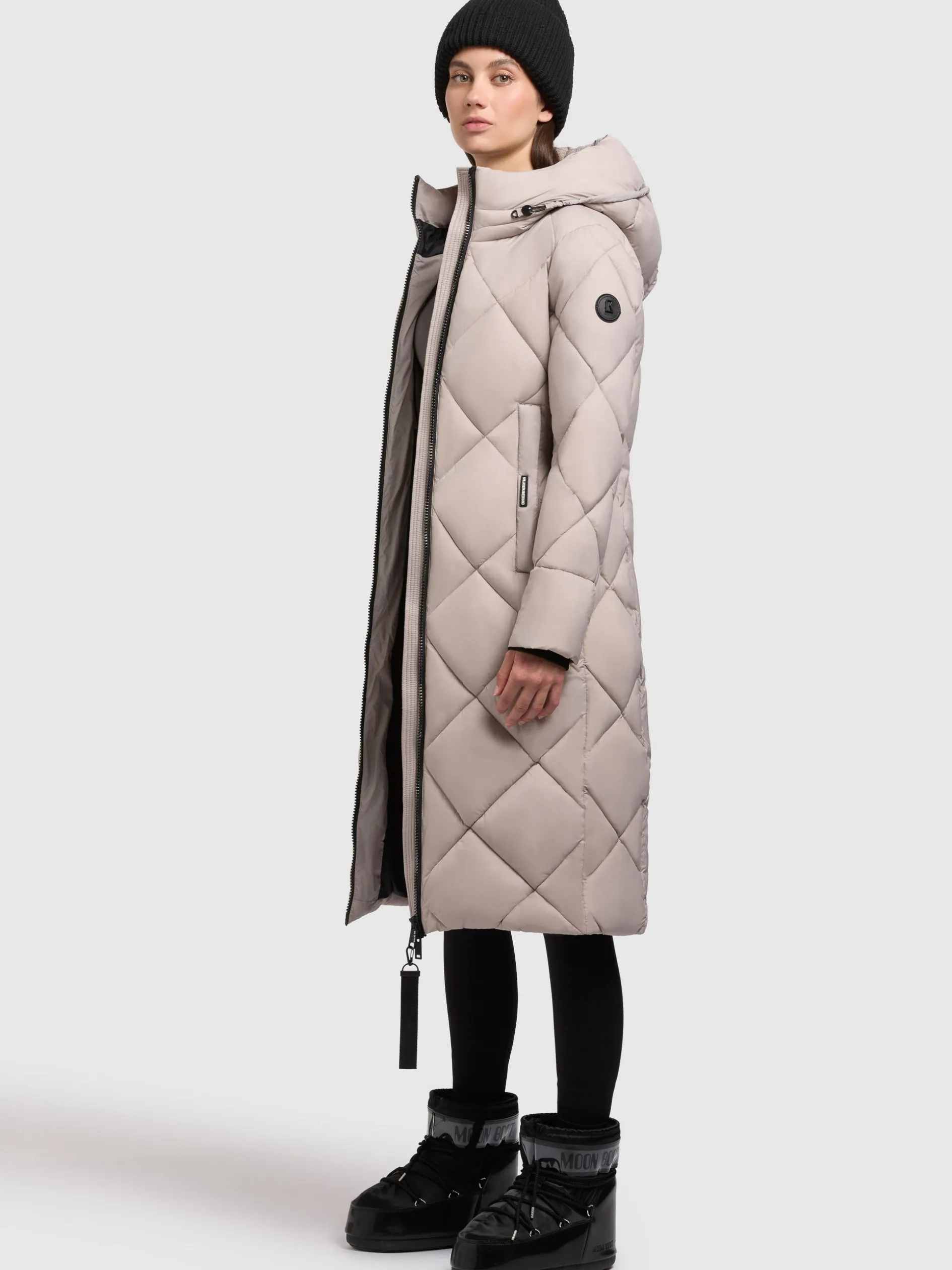 Mantel SALIA Hellbeige