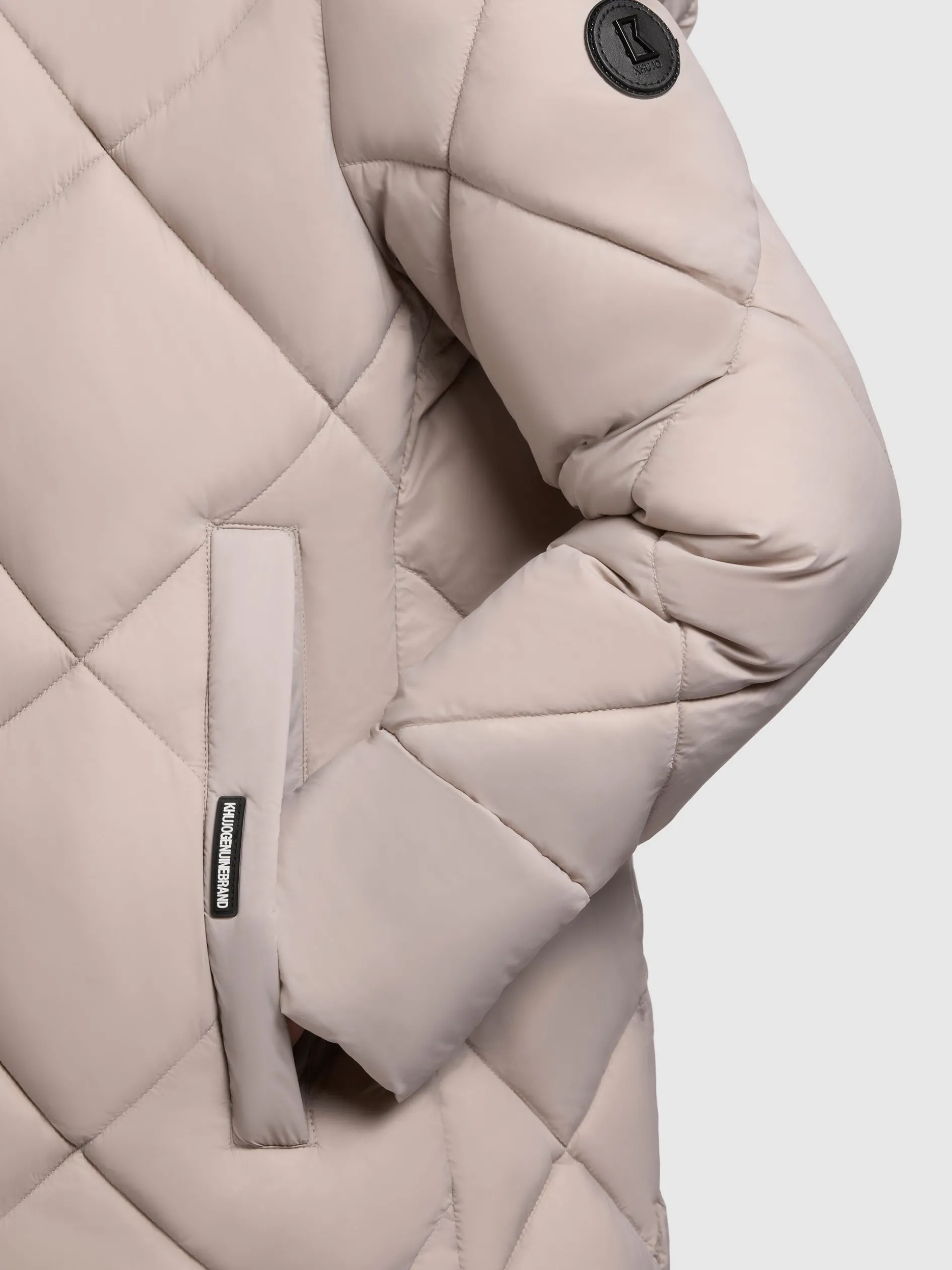 Mantel SALIA Hellbeige