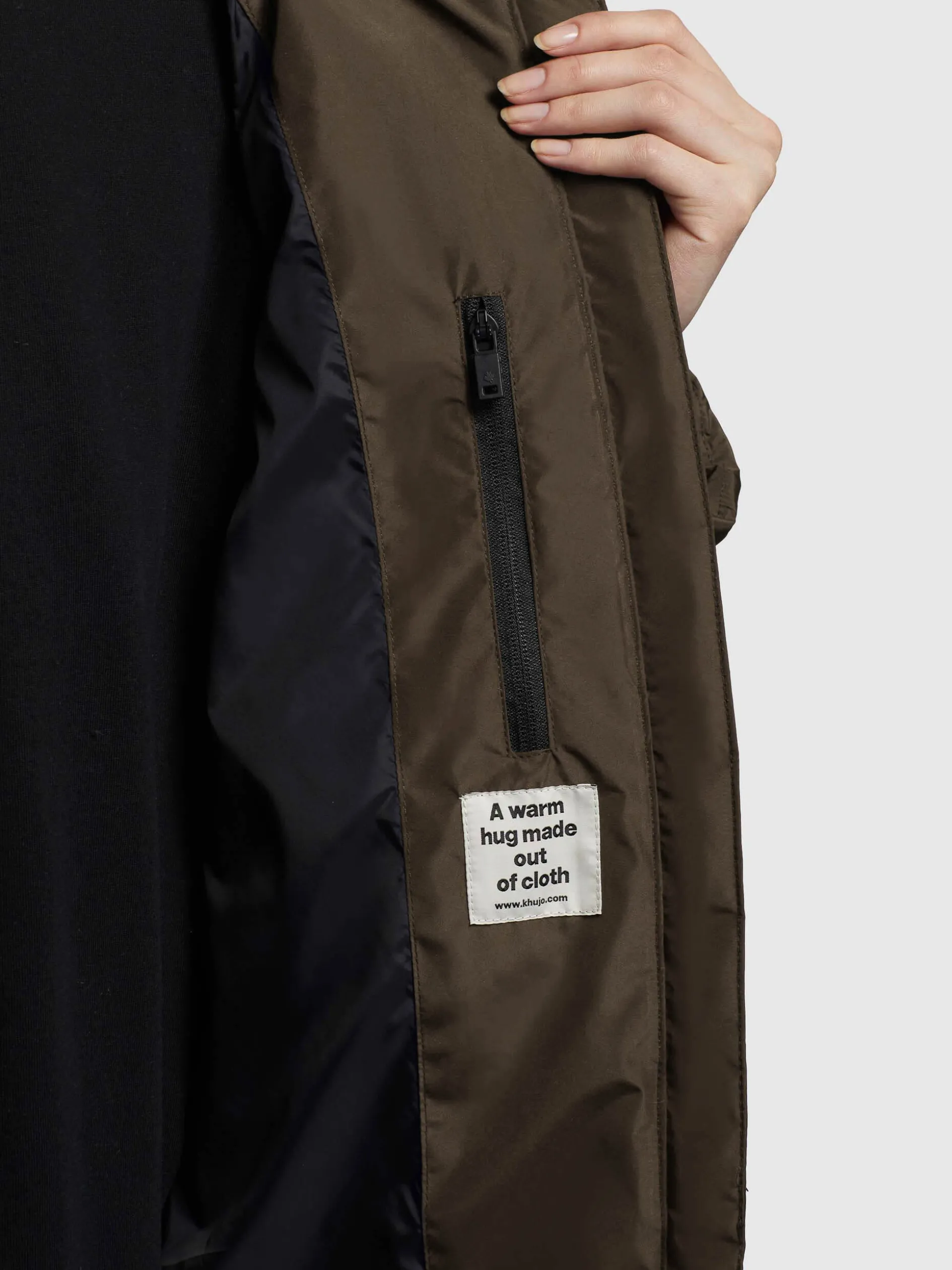 Mantel SOULANI3 Khaki