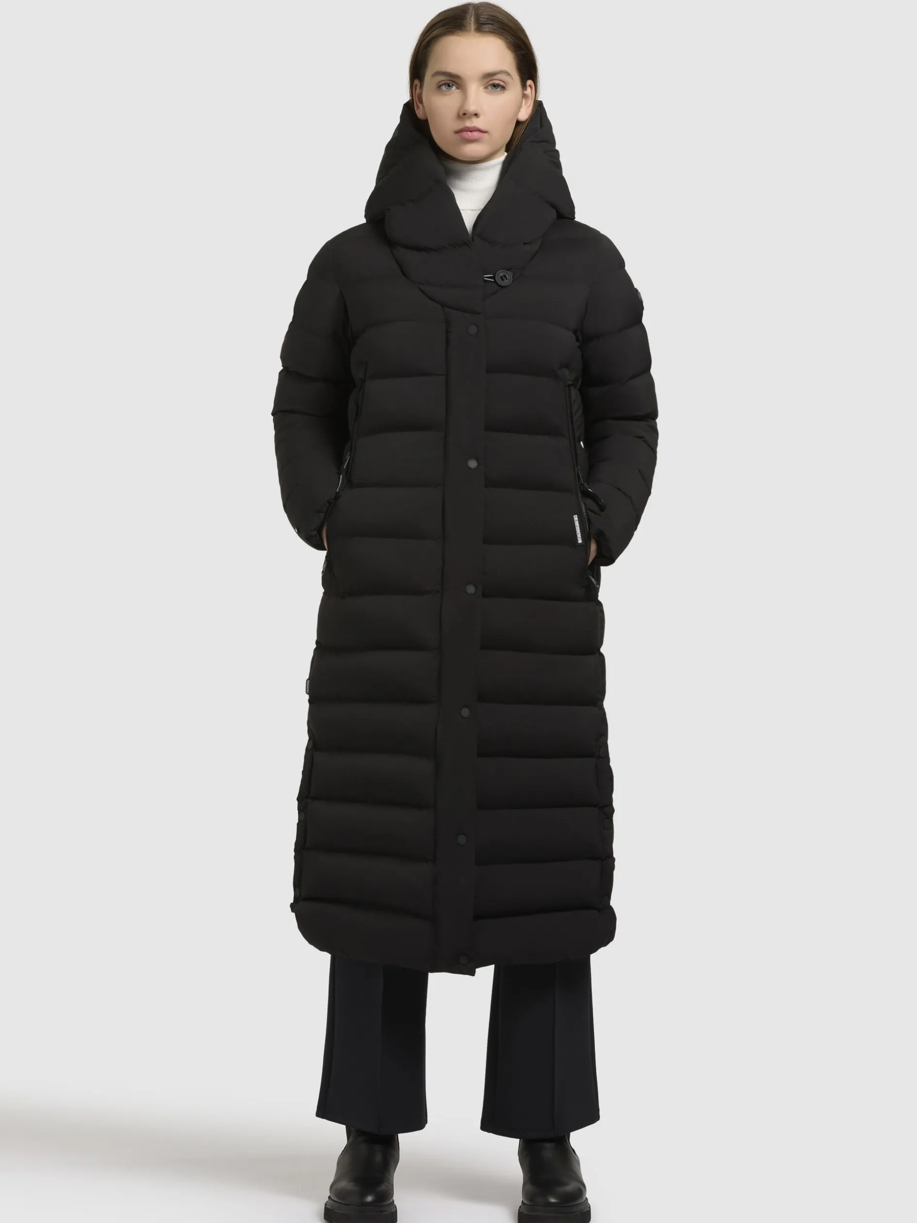 Mantel TEIVA2 Schwarz