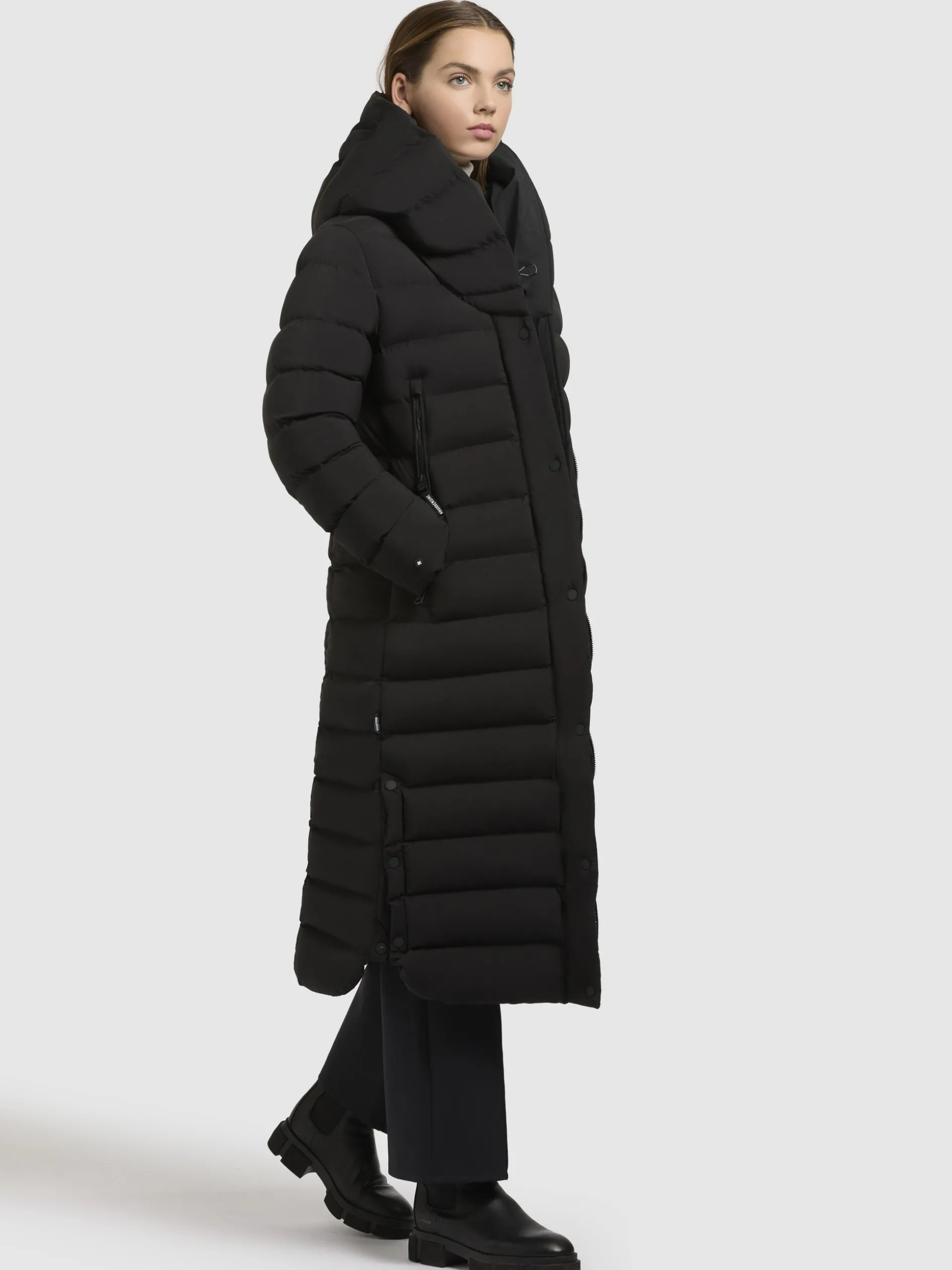 Mantel TEIVA2 Schwarz