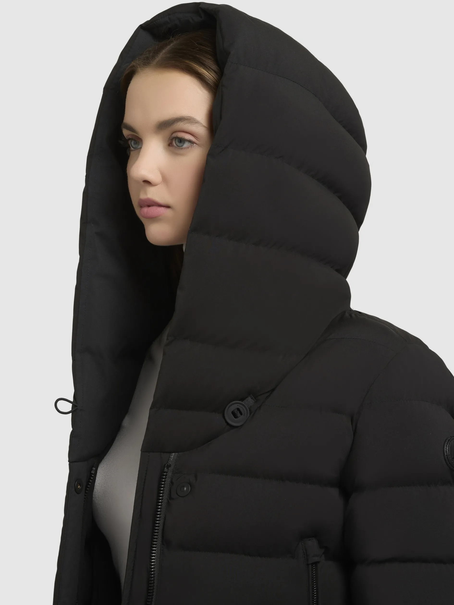 Mantel TEIVA2 Schwarz