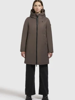 Mantel YAAK3 Taupe dunkel