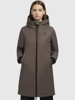 Mantel YAAK3 Taupe dunkel