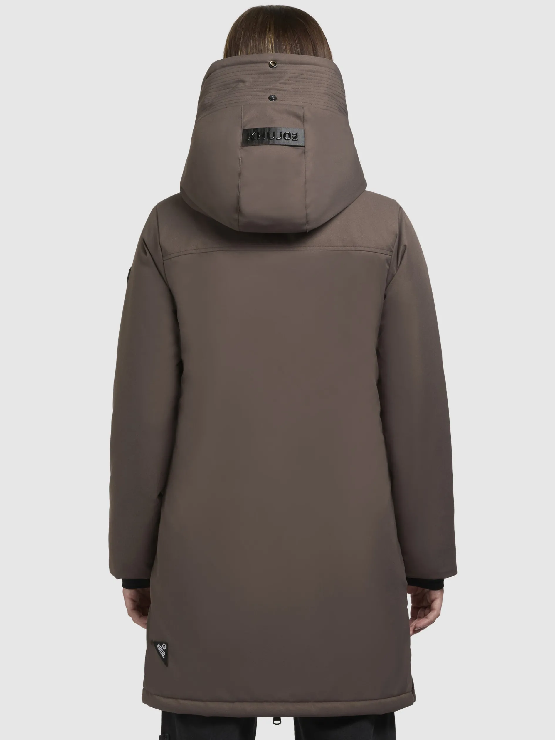 Mantel YAAK3 Taupe dunkel