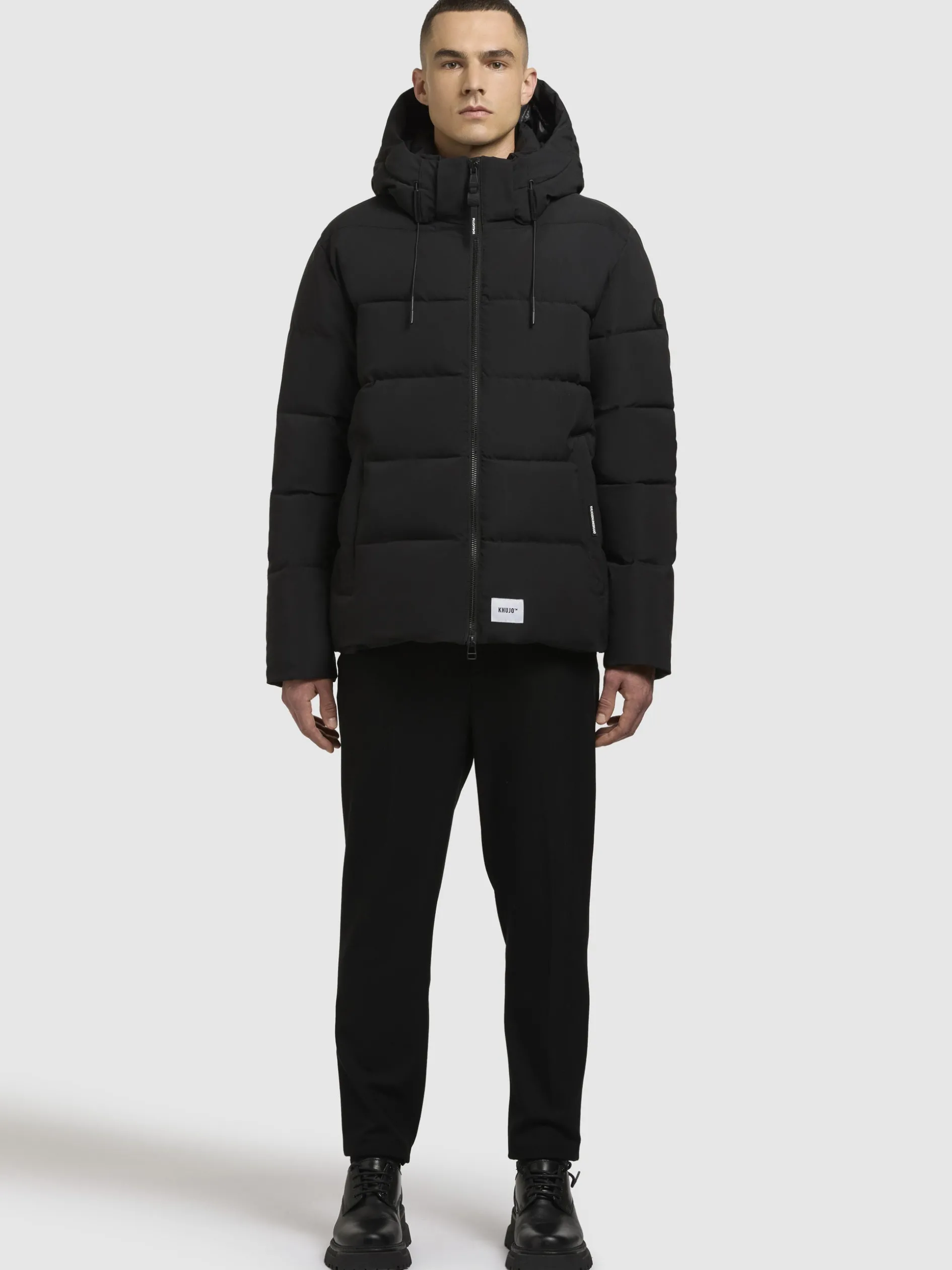 Steppjacke LOGA2 Schwarz