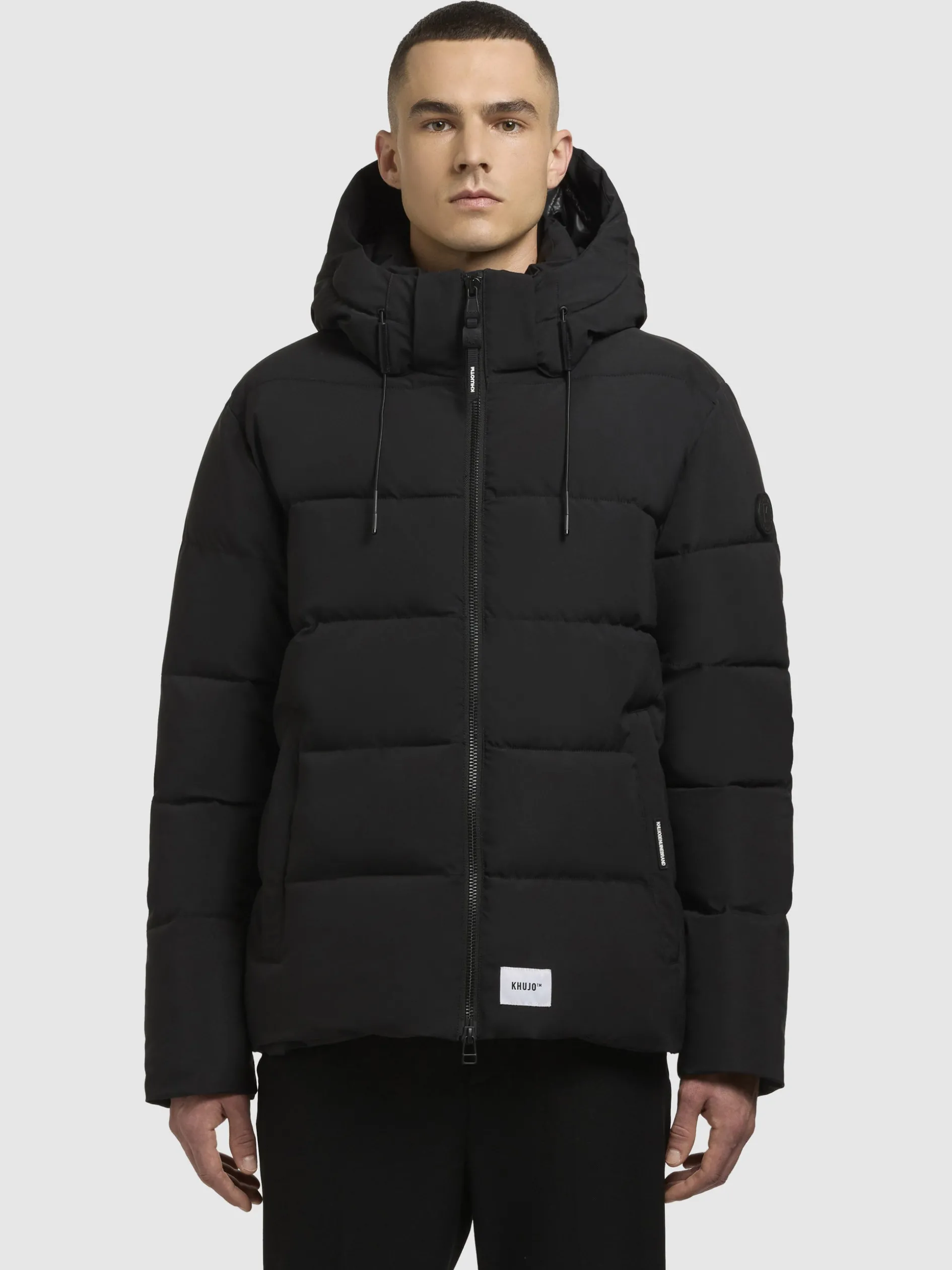 Steppjacke LOGA2 Schwarz